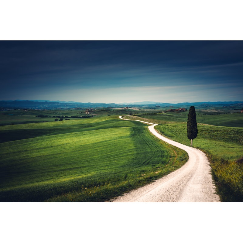 Tuscany Road - Print, 20cm H x 30cm W