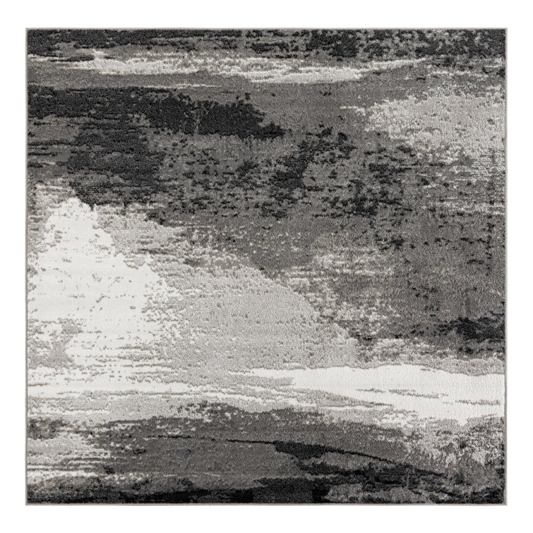 Ivy Bronx Glomma Nathanyl Rug Black