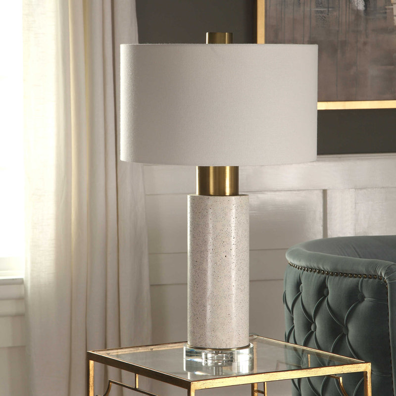 Lampe de table blanche 29 po Joshua