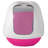 Basic Plastic Enclosed Litter Box-40414463-29831390