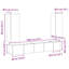 Unfinished Floating Entertainment Centre for TVs up to 88"-1563234808