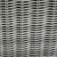 [Ensemble de 2] Méridienne en aluminium avec des accents élégants en corde et des coussins confortables, parfaits pour les espaces intérieurs et extérieurs modernes