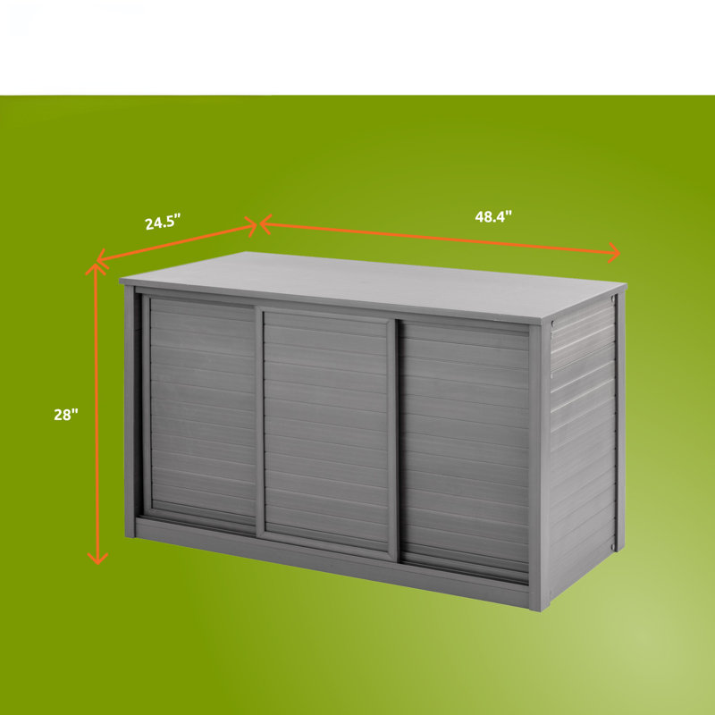ECOFLEX 48 in. Versa Storage Cabinet in Grey, Gray