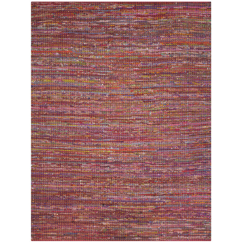 Hammd Hand Tufted Cotton Rug, Rectangle 8' x 10'