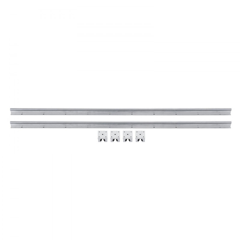 Linear Rail SBR12-1000mm 38mm Linear Slide W/ 4 SBR12UU Bearing Blocks