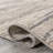 Loom Modern Strie' Beige/Gray Rug-1312614213