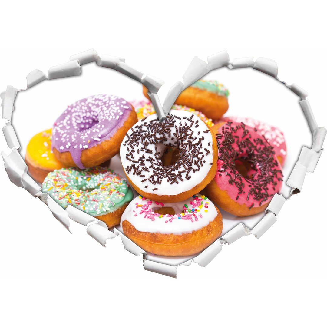 Wandtattoo Donut Kuchen Liebesperlen