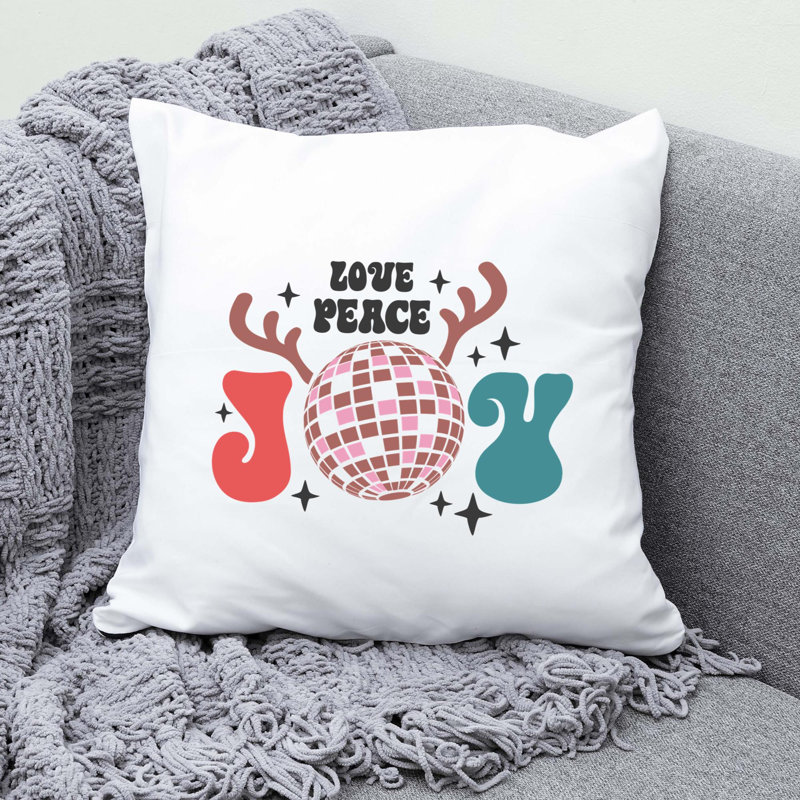 Christmas-08_3 Reversible Throw Pillow, 16" x 16"