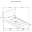 Ensemble de chambre avec grand lit 4 pièces blanc brillant-1051371805