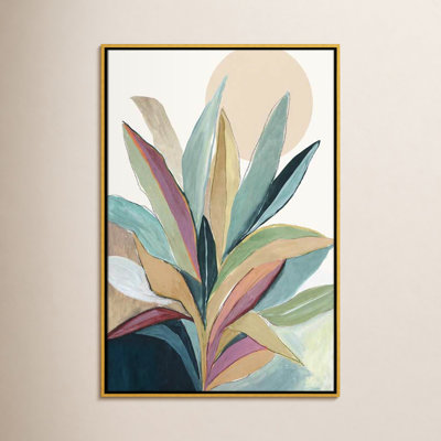 Byer "Sunny Bright Leaves I" Print by Asia Jensen