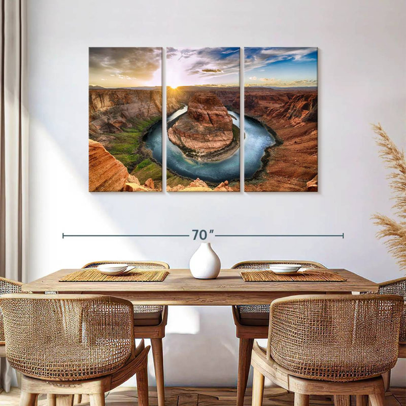 Alvord Horseshoe Bend Sunrise, 36" H x 57" W