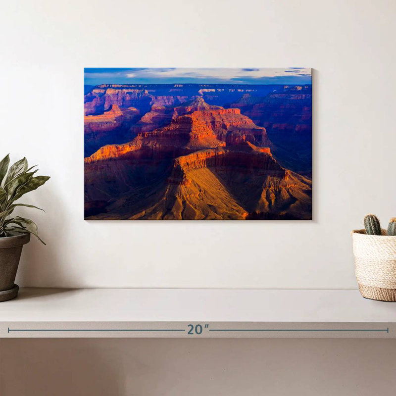 Grand canyon Alvord Ultramarine, H 8 po x l 12 po