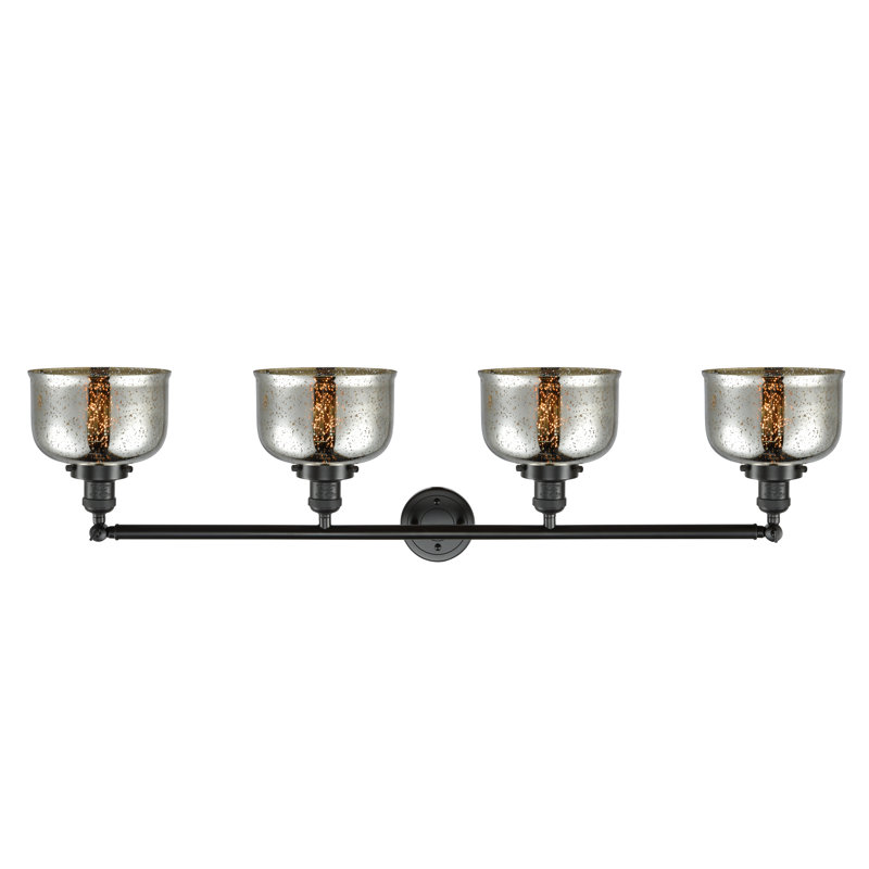 Éclairage pour salle de bain 4 lumières Alinea, DEL, Bronze huilé