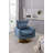 360-Degree Swivel Accent Chair with a Pillow-2068247692