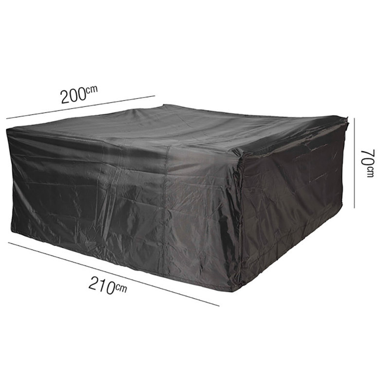 Jayant Outdoor Patio Chaise Lounge Cover, 70 cm H x 210 cm W x 200 cm D