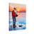 Christmas Ice Fishing Sunset Man With Beard-1930290496