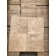 Walnut Travertine Tumbled Wall and Floor Tile 4x4"