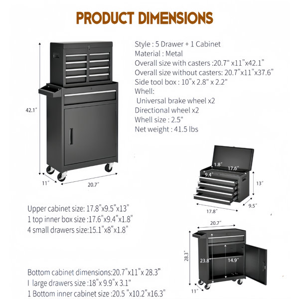 Dimensions du produit
