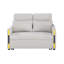 Causeuse-lit en velours de 55,5 po Perseo