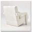 Fauteuil d'appoint en lin avec support lombaire ergonomique-2108331742