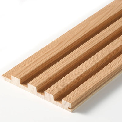 237.5cm x 15.24cm Wooden Shiplap Decorative Panels