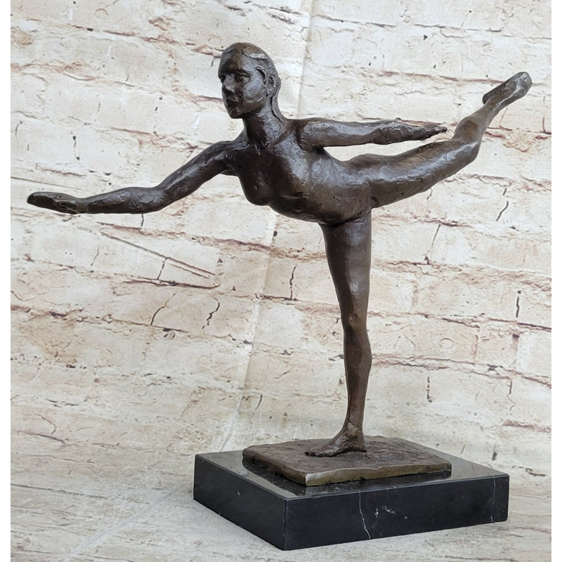 Danseur: Arabesque sur le pied droit du musée Hirshhorn, statue en bronze de Washington