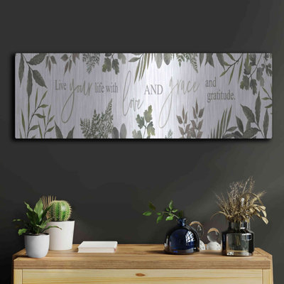 Live Your Life I' by Cindy Jacobs, Metal Wall Art