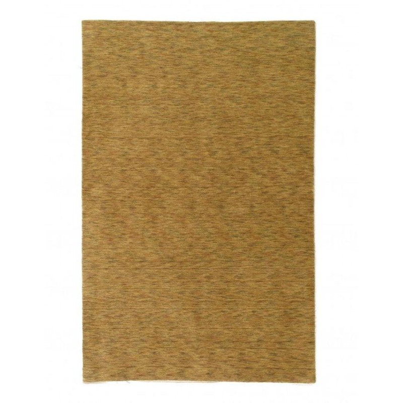 Tapis brun uni en coton / laine uni 4 pi 11 po x 7 pi 11 po