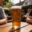 Argon Tableware Conical Pint Beer Glasses