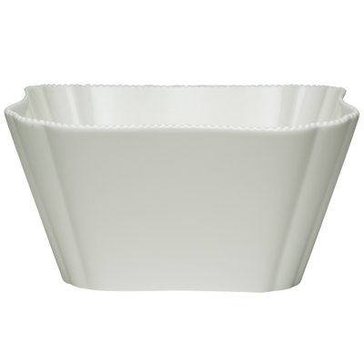 Red Vanilla Pinpoint Salad Bowl
