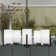 Atlas 5 Light Uplight Chandelier Shown In Graphite Finish With 4” Clear Bubble Glass