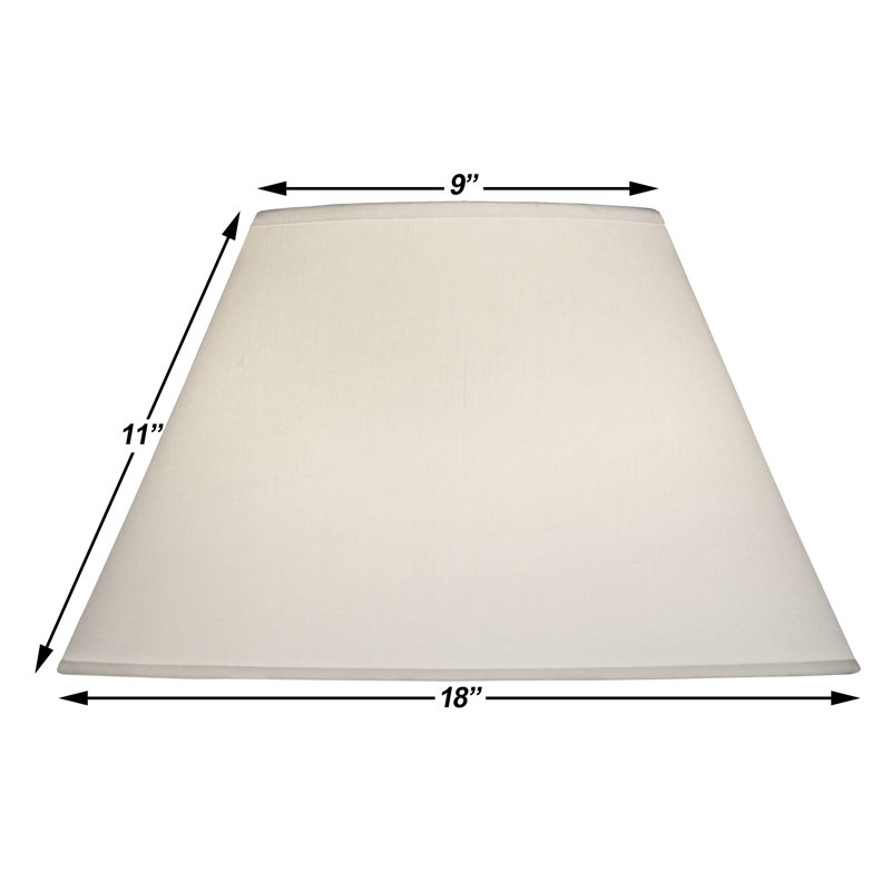 11 in. H Fabric Empire Lamp Shade