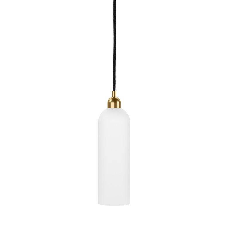 Odyssey 1 - Light Pendant, 13.82" H x 3.94" W x 3.94" D, Burnished Brass