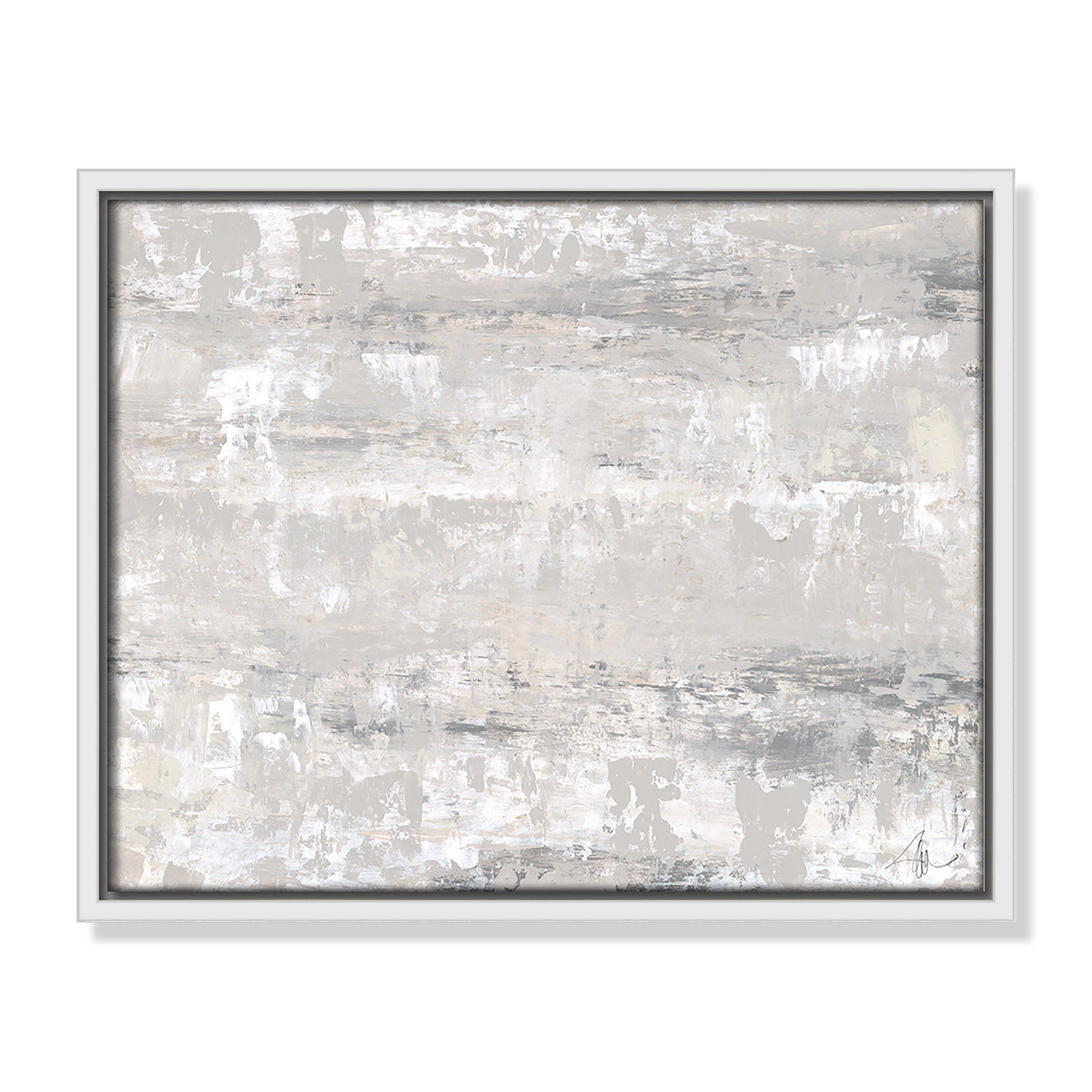 Tryston "Desert Winds" Print by Filippo Ioco, 12.5" H x 15.5" W x 2" D, White Framed Canvas