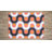 Kivett Modern Abstract Orand and Black Indoor Outdoor Machine Washable Area Rug-2129308751