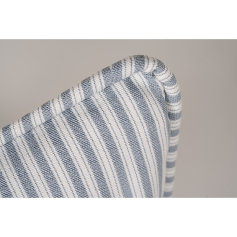 Oreiller Edan Nolhan Concorde, Rectangle H 14 po x l 26 po, Bleu, Plumes