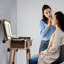 Organisateur de maquillage en métal 4 compartiments