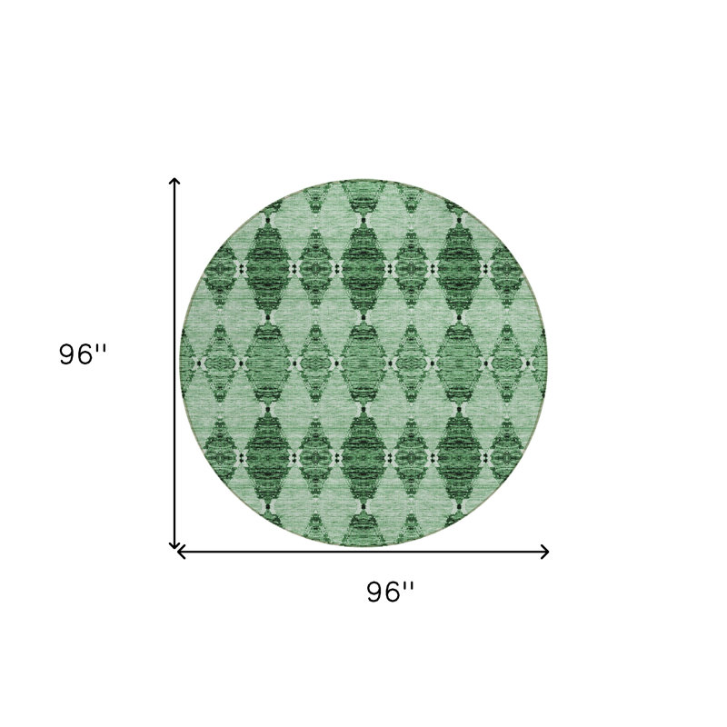 Tapis rond 8 po