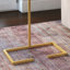 Worcester Glass Top Sled End Table-20765382