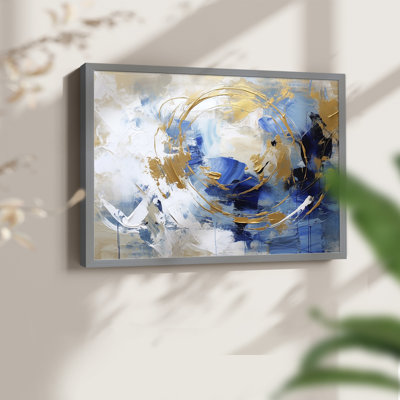 Abstract Series-CXL -Framed Print - Restickable