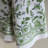 Round Tablecloth - Green and White Floral Chintz-559848536