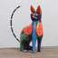 Figurine alebrije en bois féline gracieuse Emington