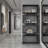 Modern Geometric Abstract Standard Bookcase-1401503481