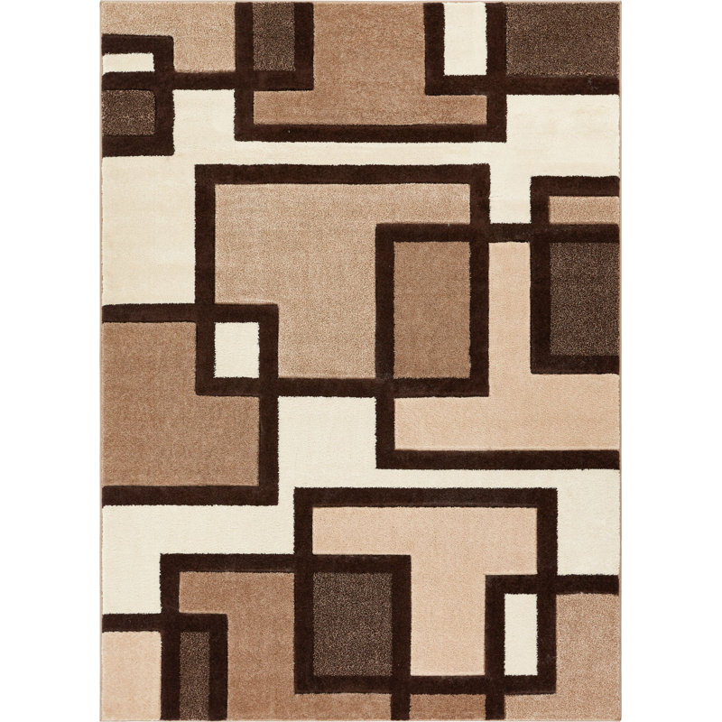 Ruby Geometric Area Rug, Rectangle 280 x 380cm