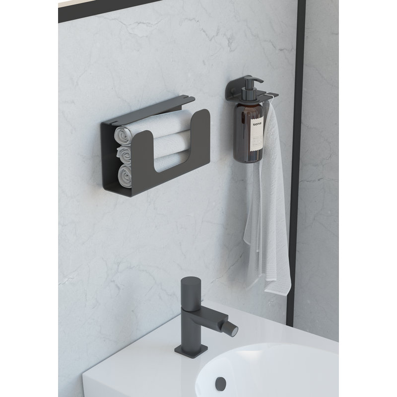 Strunk Soap Dispenser, Black