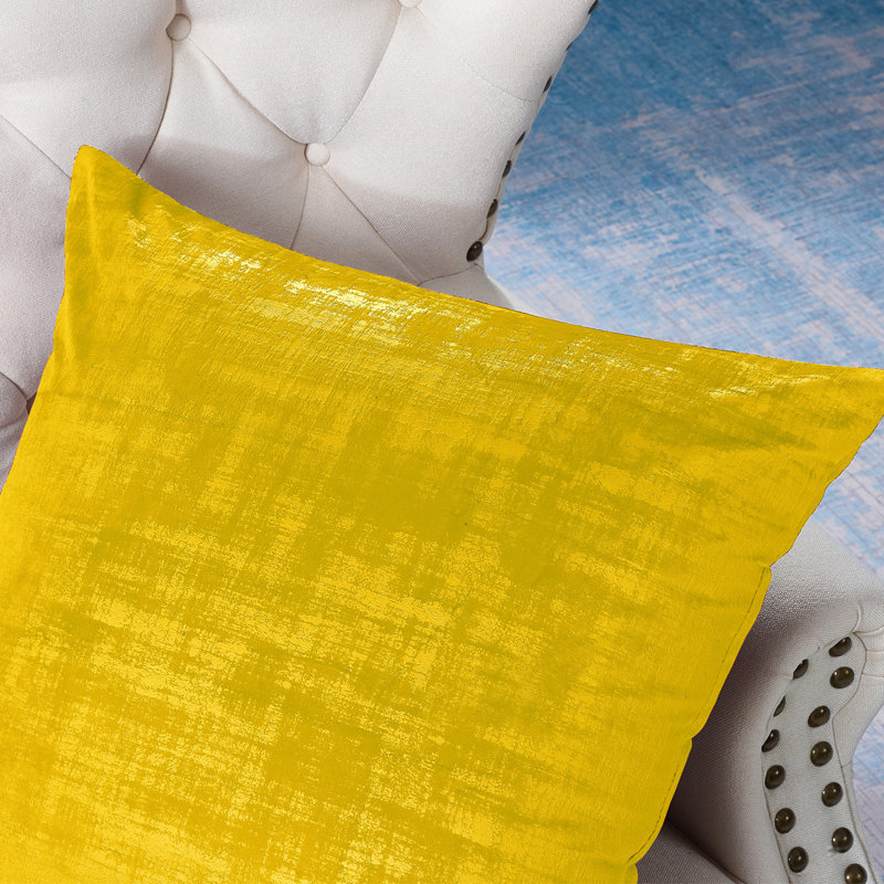 Square Euro Cushion Cover, Sulphur