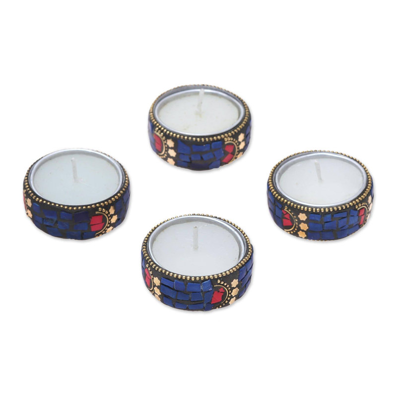 0.8'' H Metal Tabletop Tealight Holder