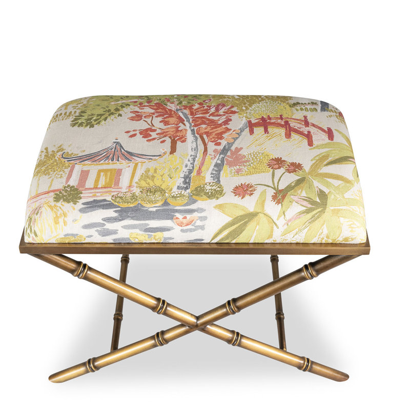 Lauderdale Brass Imperial Summer Bench, Brass
