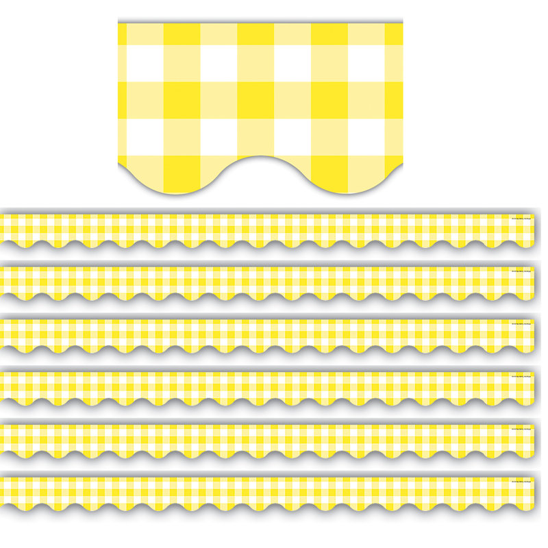 Bordure festonnée de l'enseignant