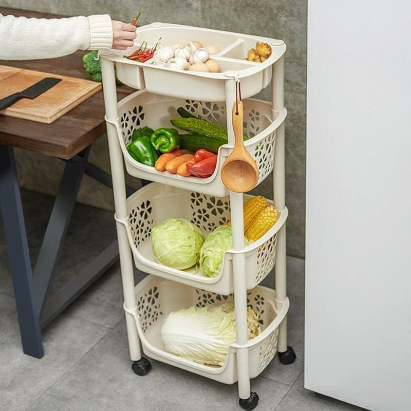 109cm H x 40cm W Utility Cart with Wheels